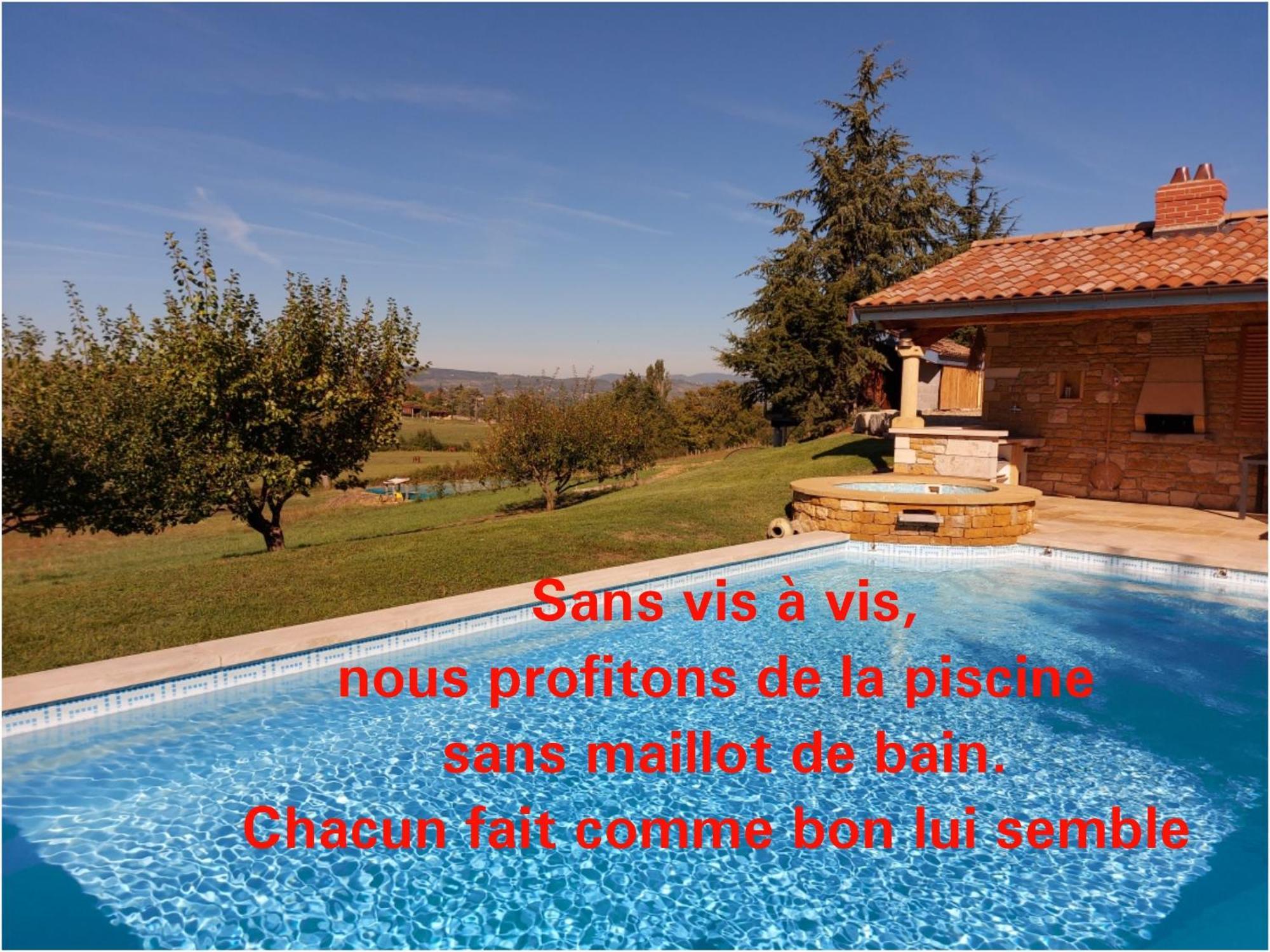 Gite Stone&Spa Chasselay Exterior foto